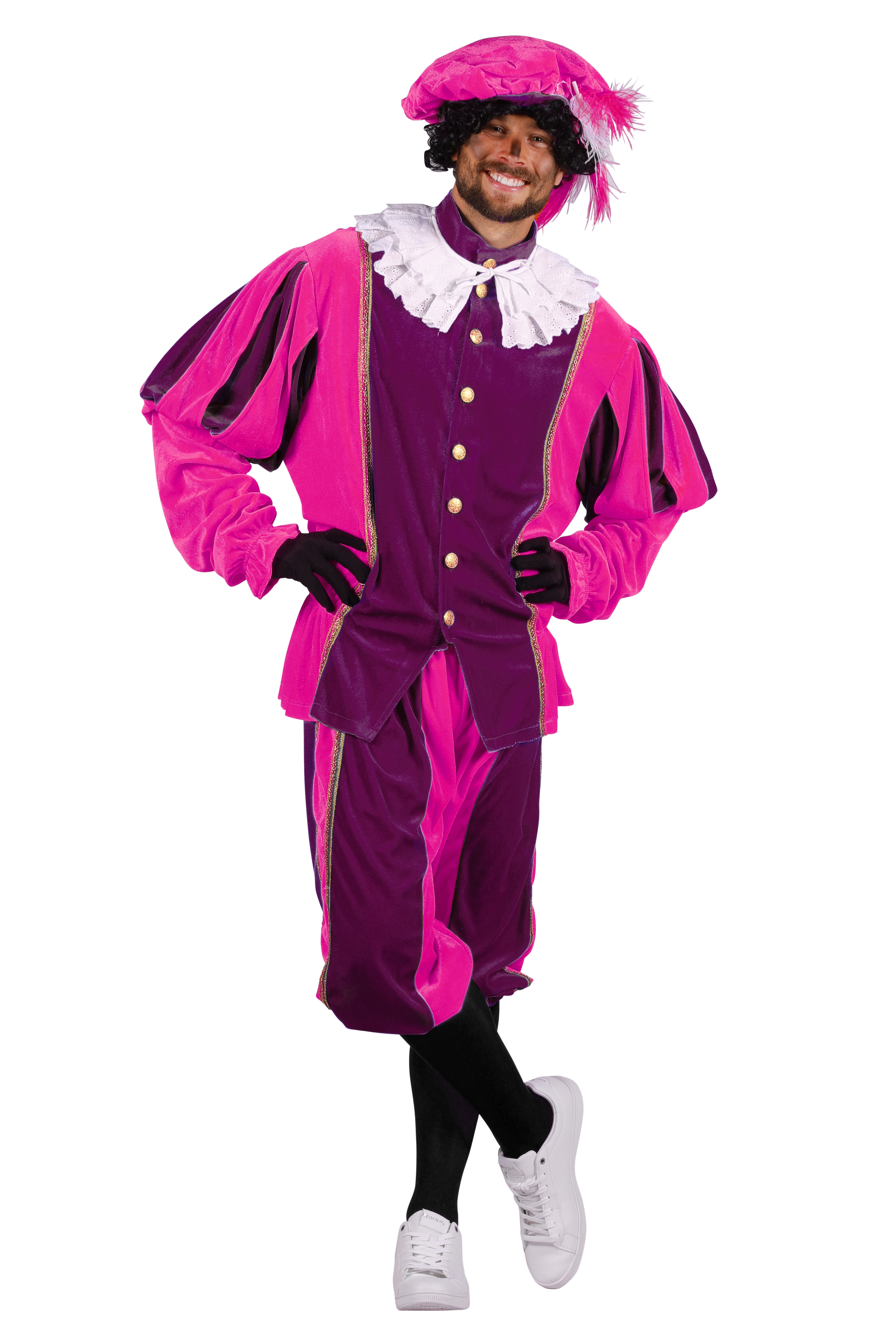 Piet polyester fluweel ''Populair''